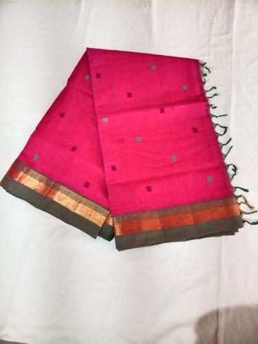 MANAMEDU COTTON SAREES WITH BLOUSE